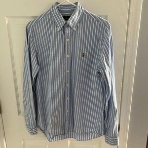 Ralph Lauren Polo Button down. Long Sleeve. Men's Medium.